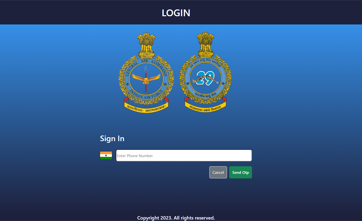 Canteen Web App project screenshot